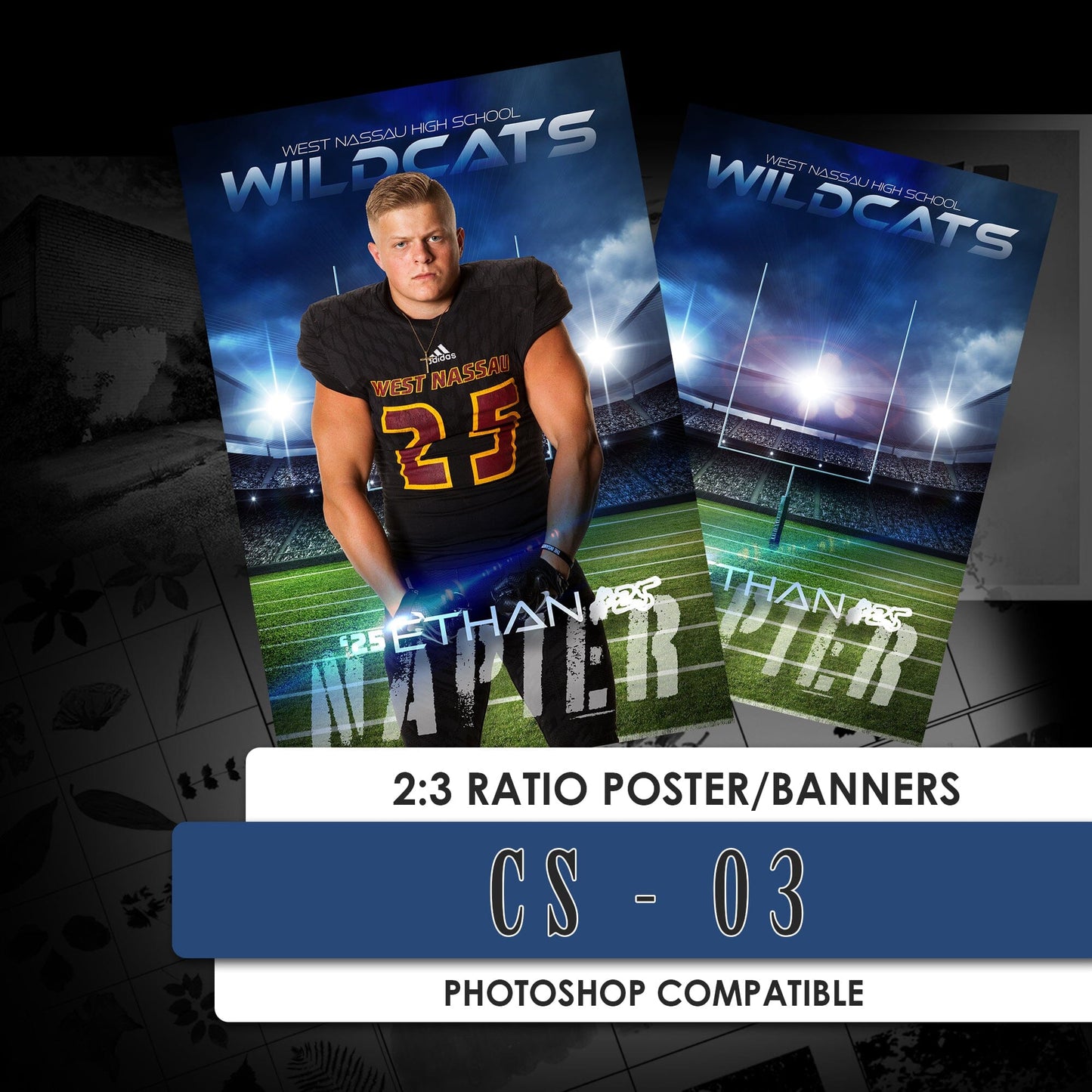 CS - 03 2:3 Ratio Player Poster/Banner