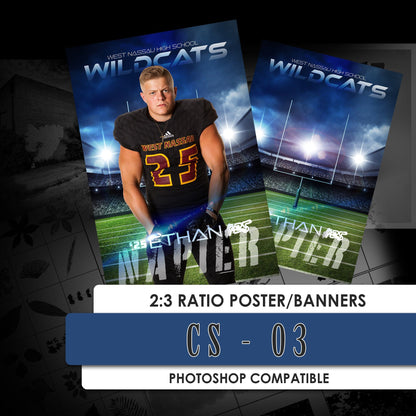 CS - 03 2:3 Ratio Player Poster/Banner
