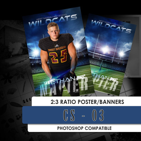 CS - 03 2:3 Ratio Player Poster/Banner