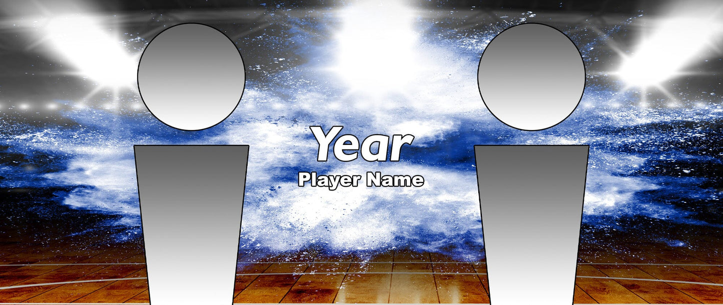 Illumination Basketball GreenScreen Team & Individual Graphics-Photoshop Template - PSMGraphix