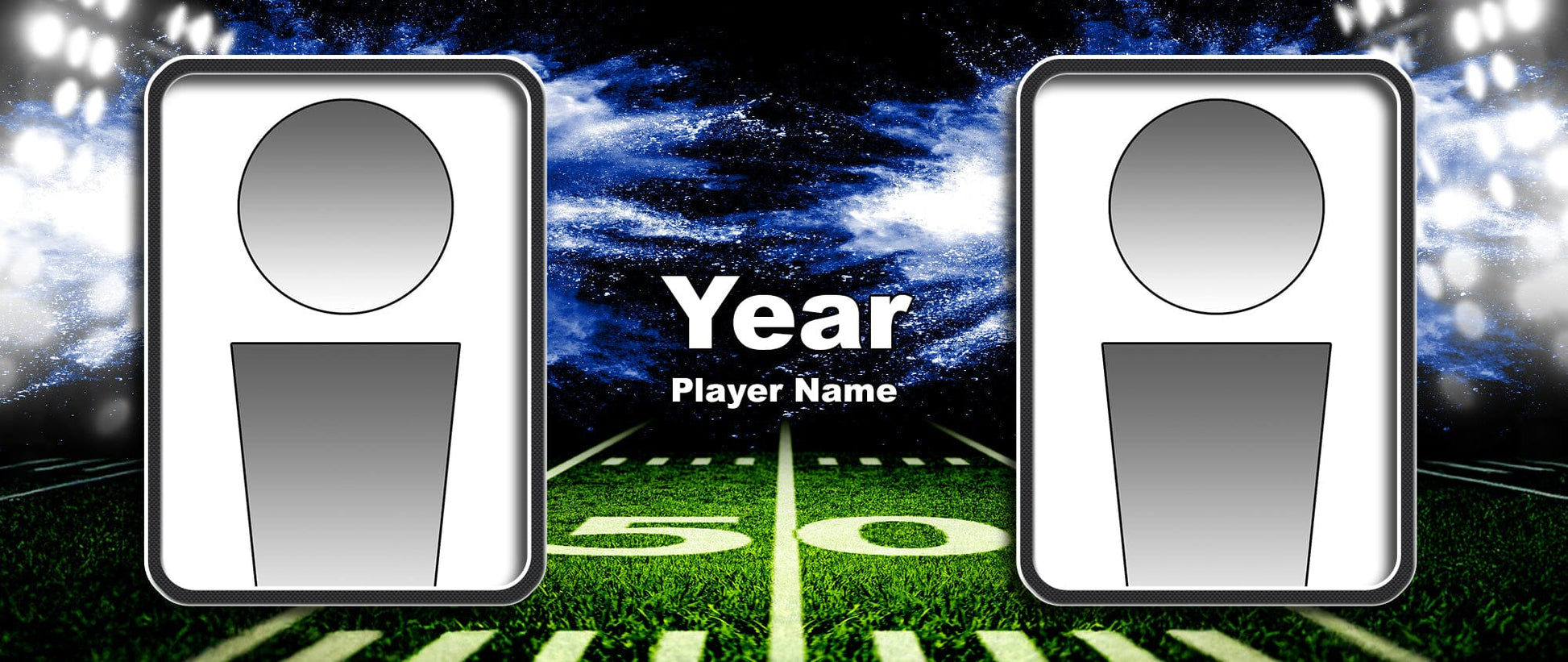 Illumination Football Traditional Team & Individual Graphics-Photoshop Template - PSMGraphix