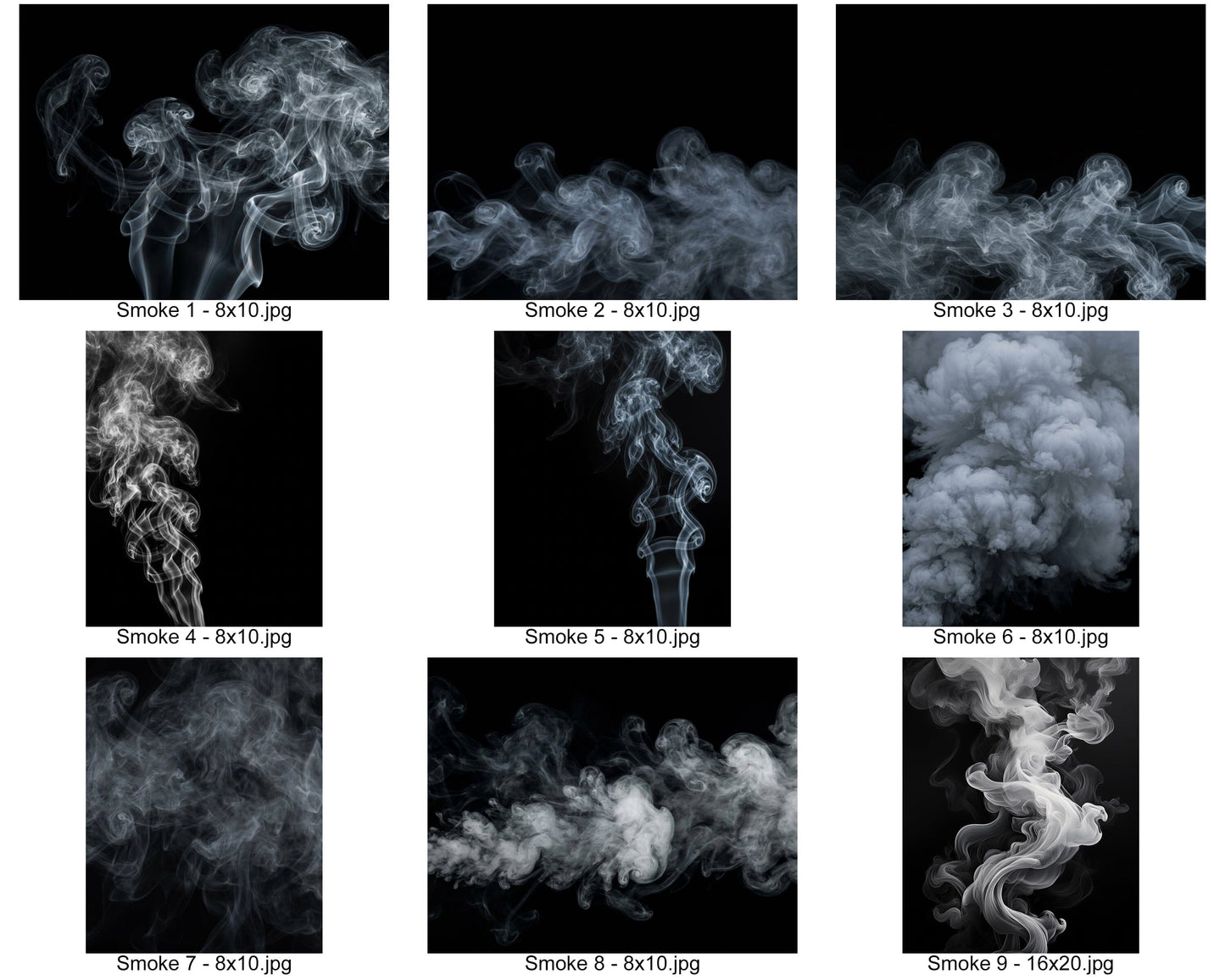 2025 Smoke Effects Design Elements