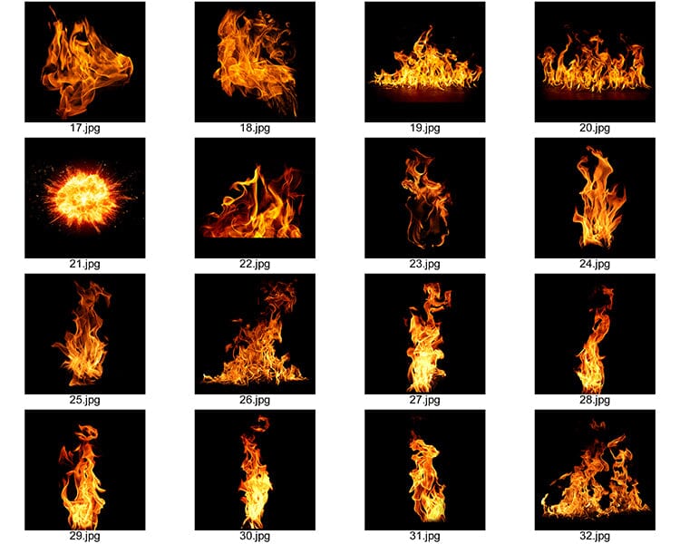 Fire Overlay Package-Photoshop Template - PSMGraphix
