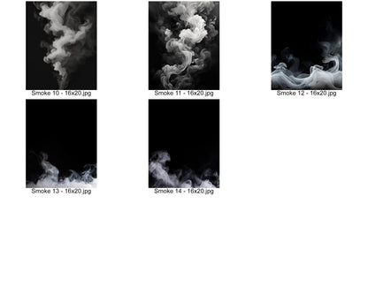 2025 Smoke Effects Design Elements