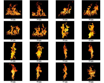 Fire Overlay Package-Photoshop Template - PSMGraphix