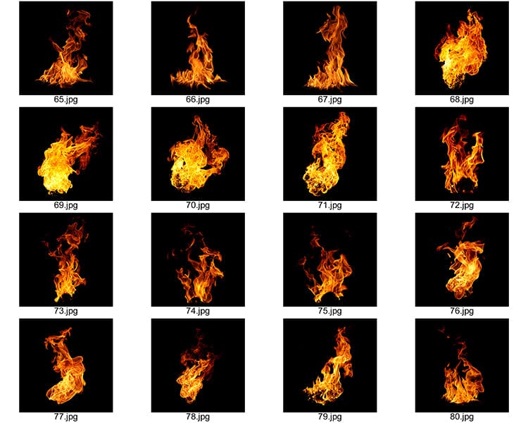 Fire Overlay Package-Photoshop Template - PSMGraphix