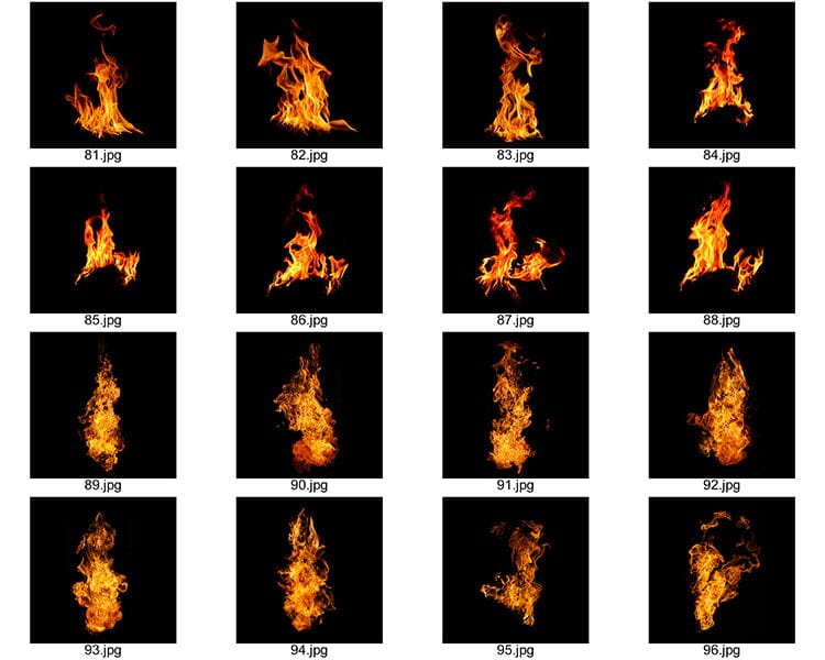 Fire Overlay Package-Photoshop Template - PSMGraphix