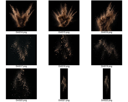 Dirt & Powder Design Elements Package