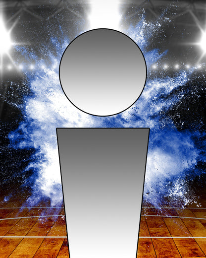 Illumination Basketball GreenScreen Team & Individual Graphics-Photoshop Template - PSMGraphix