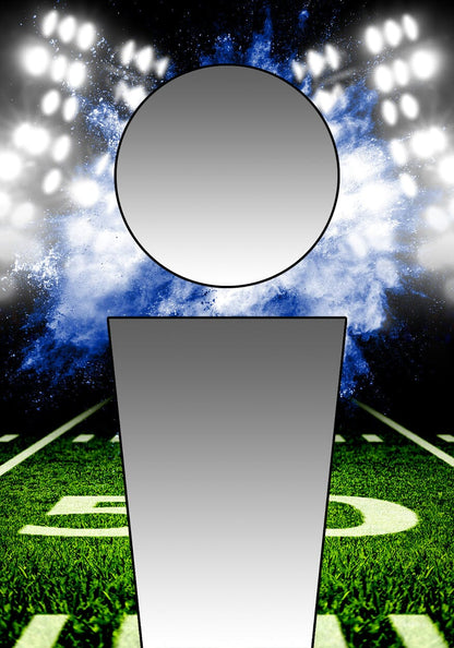 Illumination Football GreenScreen Team & Individual Graphics-Photoshop Template - PSMGraphix