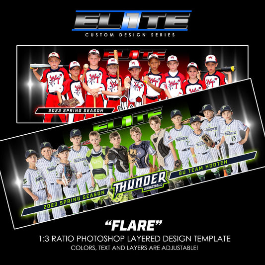 Flare - Elite Series - Panoramic Photoshop Template-Photoshop Template - PSMGraphix