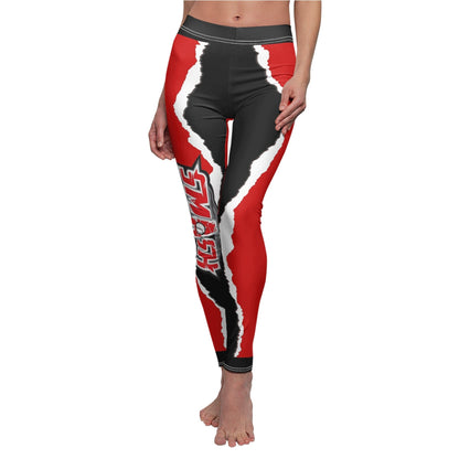 RIPPED - Women's Full Sublimated Sportswear Leggings-Photoshop Template - PSMGraphix