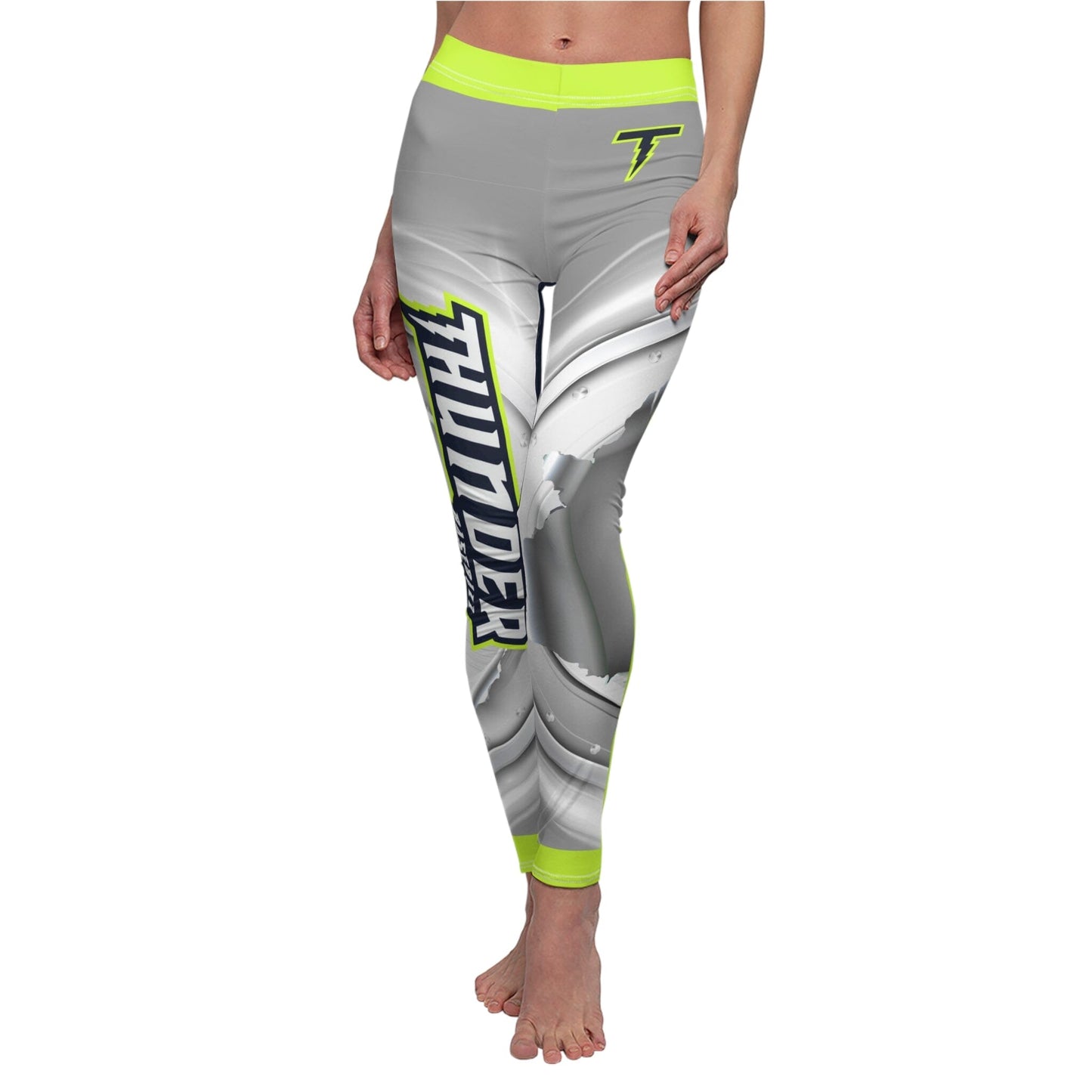 METAL BREAKOUT - Women's Full Sublimated Sportswear Leggings-Photoshop Template - PSMGraphix