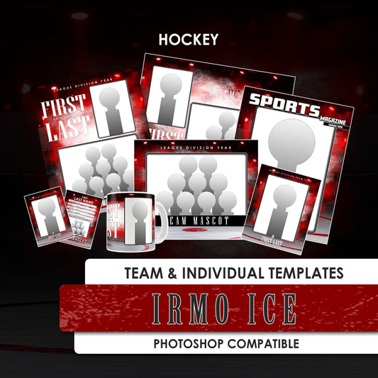 IRMO Ice Traditional T&I Set-Photoshop Template - PSMGraphix