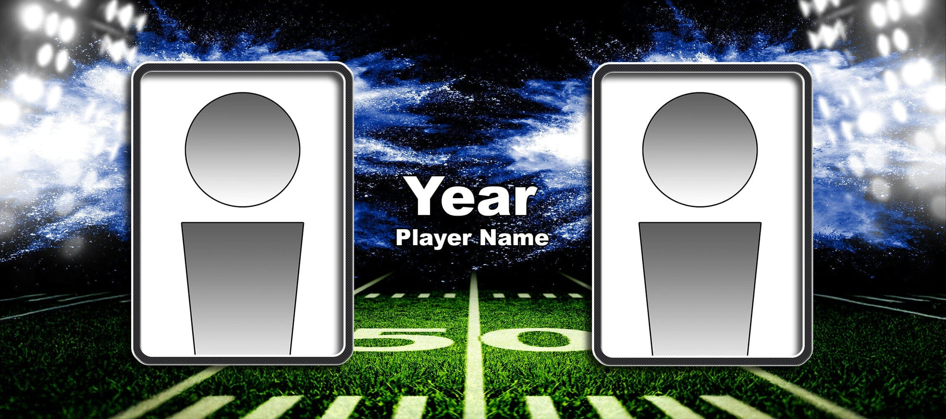 Illumination Football Traditional Team & Individual Graphics-Photoshop Template - PSMGraphix