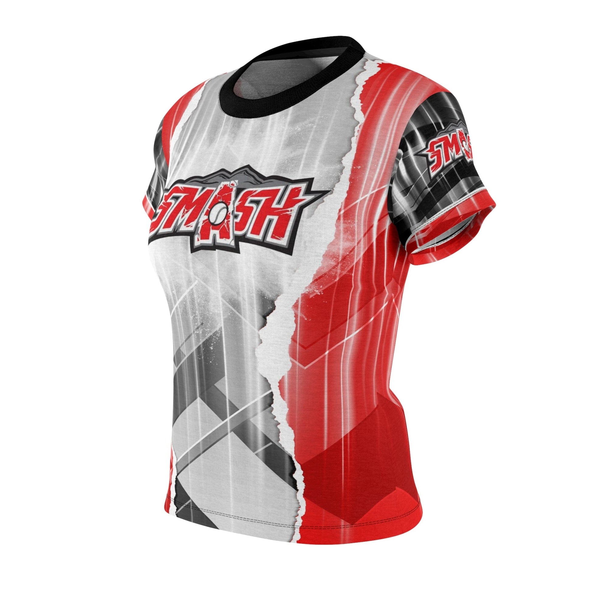 RIPPED - Women's Full Sublimated Sportswear Shirt-Photoshop Template - PSMGraphix