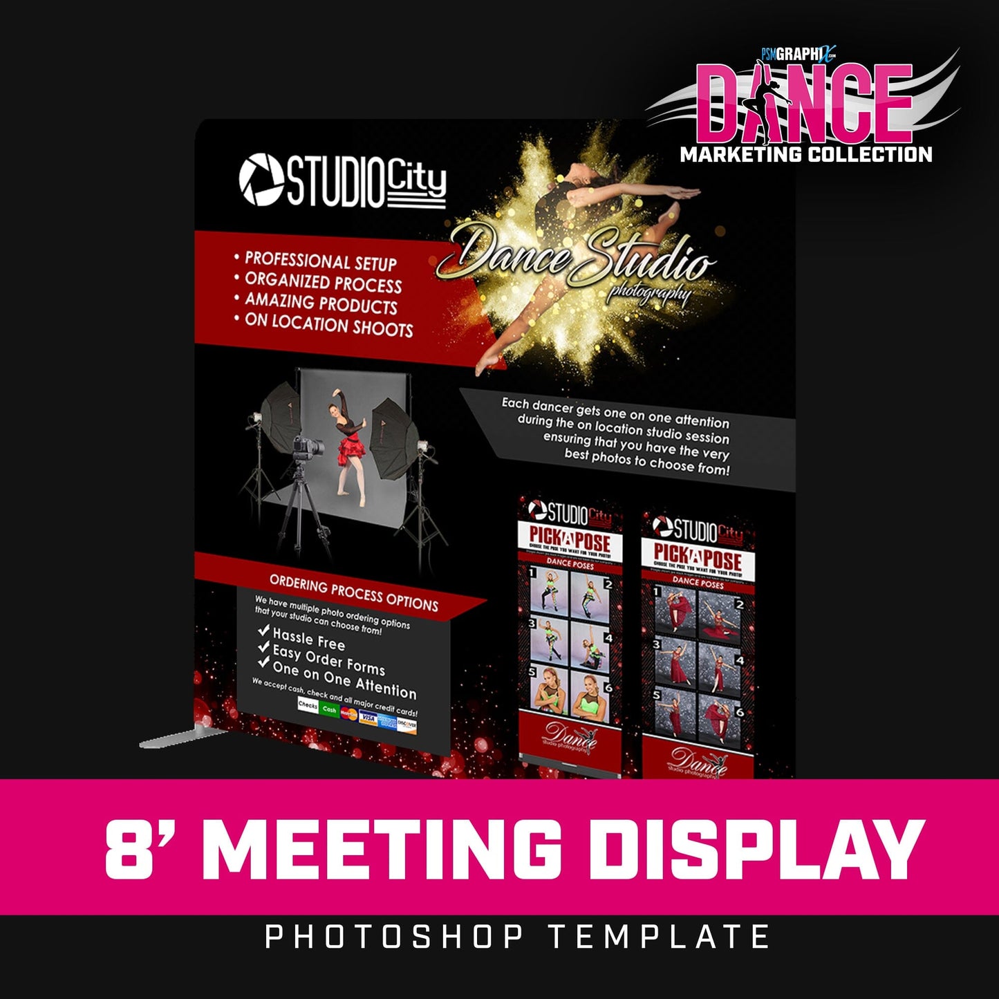2024 Ultimate Dance Marketing Collection-Photoshop Template - PSMGraphix
