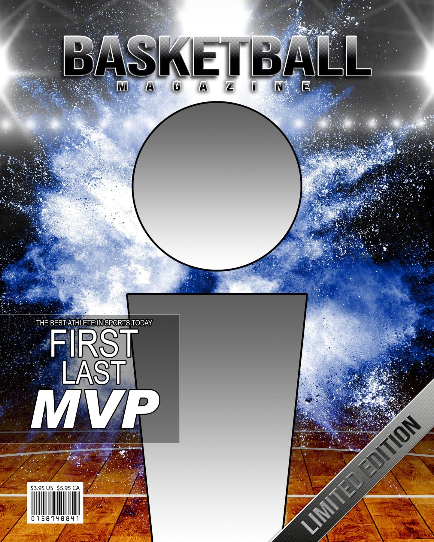 Illumination Basketball GreenScreen Team & Individual Graphics-Photoshop Template - PSMGraphix