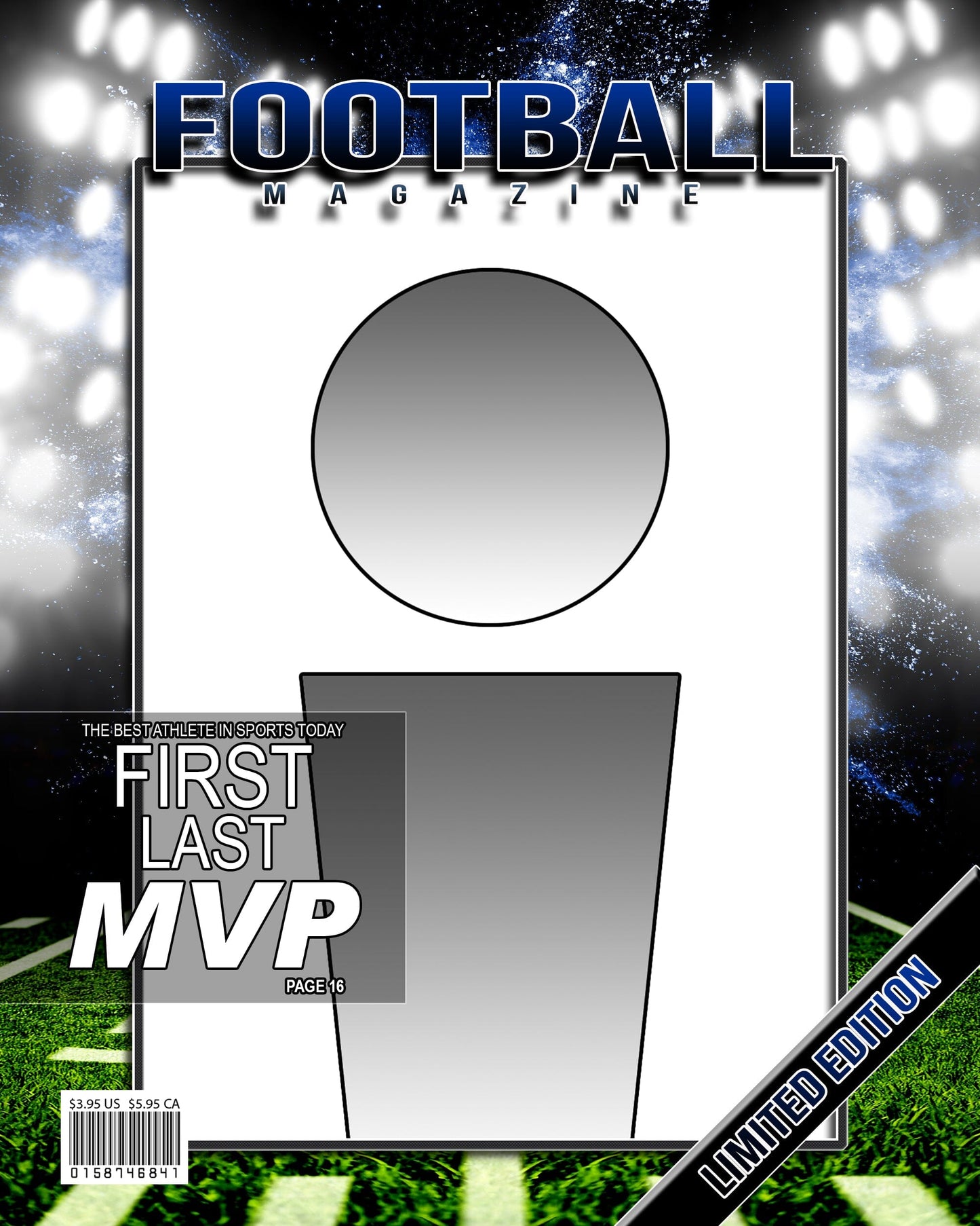 Illumination Football Traditional Team & Individual Graphics-Photoshop Template - PSMGraphix