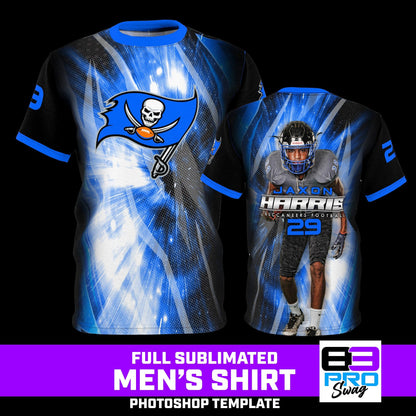 Men's Full Sublimated Sportswear Shirt - FLASH - Multi-Sport