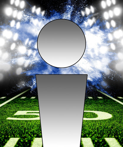 Illumination Football GreenScreen Team & Individual Graphics-Photoshop Template - PSMGraphix