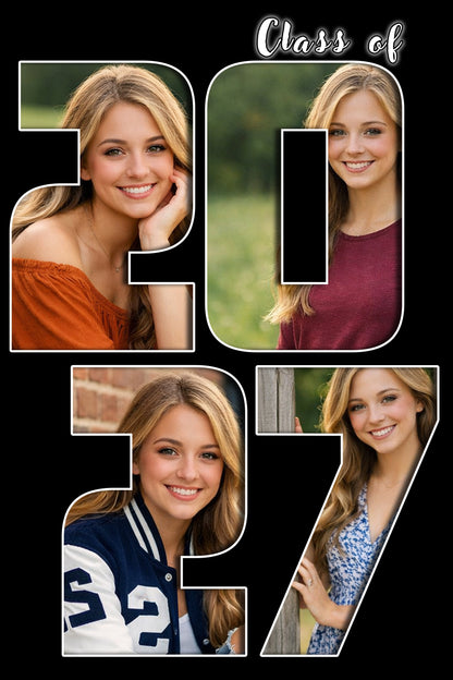Class of 2027 Studio Mat Template - Black