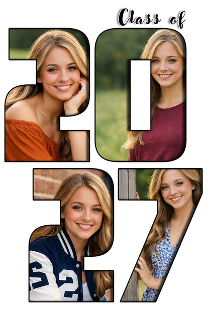 Class of 2027 Studio Mat Template - White