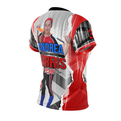 RIPPED - Women's Full Sublimated Sportswear Shirt-Photoshop Template - PSMGraphix