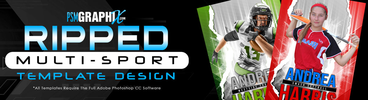 Ripped - Multi-Sport Collection – PSMGraphix