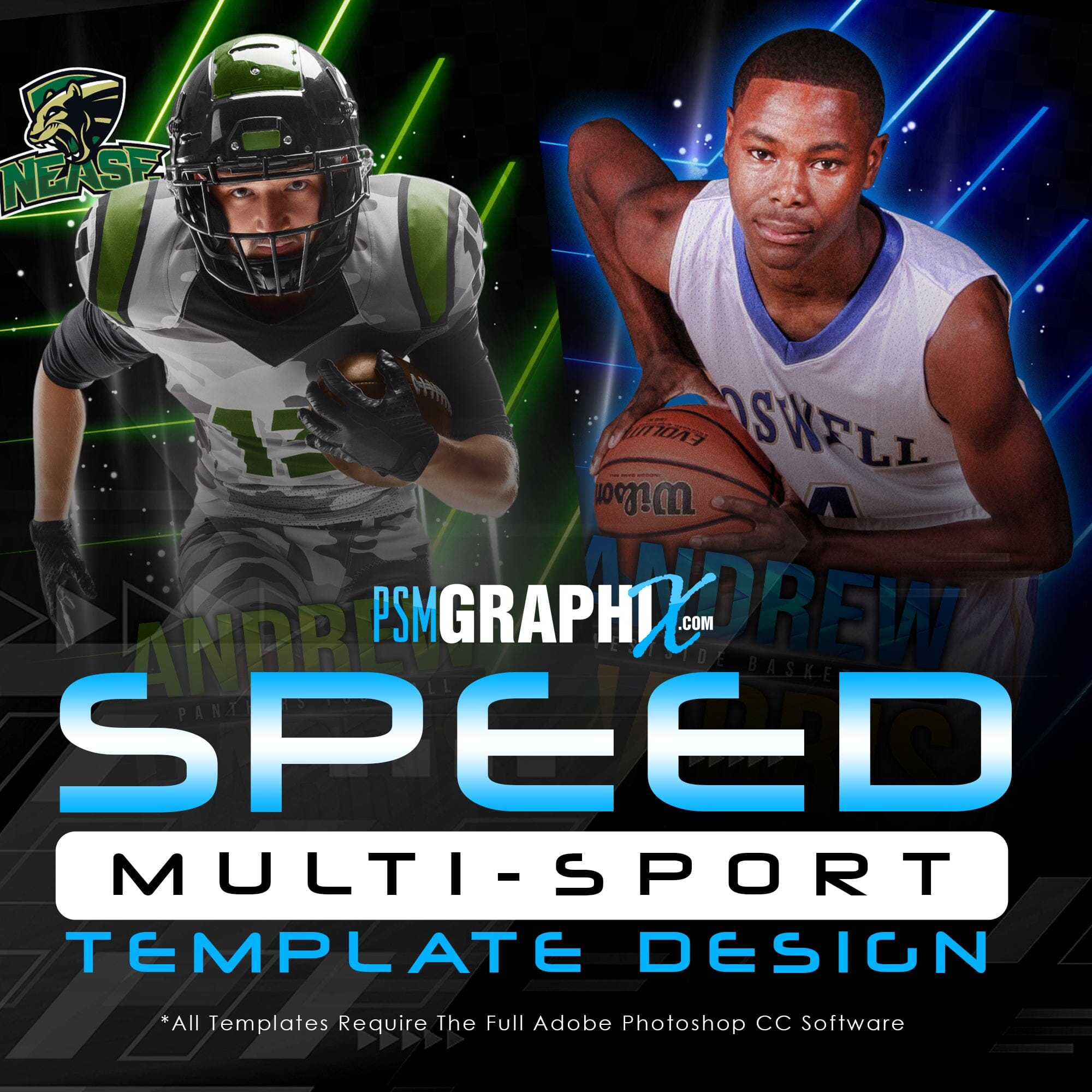 SPEED - FULL TEMPLATE COLLECTION – PSMGraphix