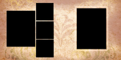 Traditional Brown Album-Photoshop Template - PSMGraphix