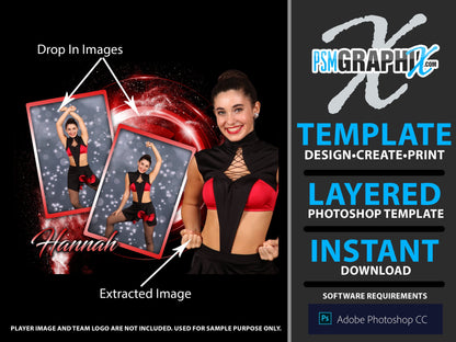 Target - Stage Series II - Drop In Photoshop Template-Photoshop Template - PSMGraphix