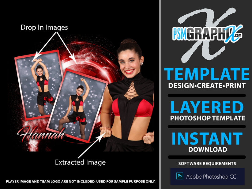 Target - Stage Series II - Drop In Photoshop Template – PSMGraphix