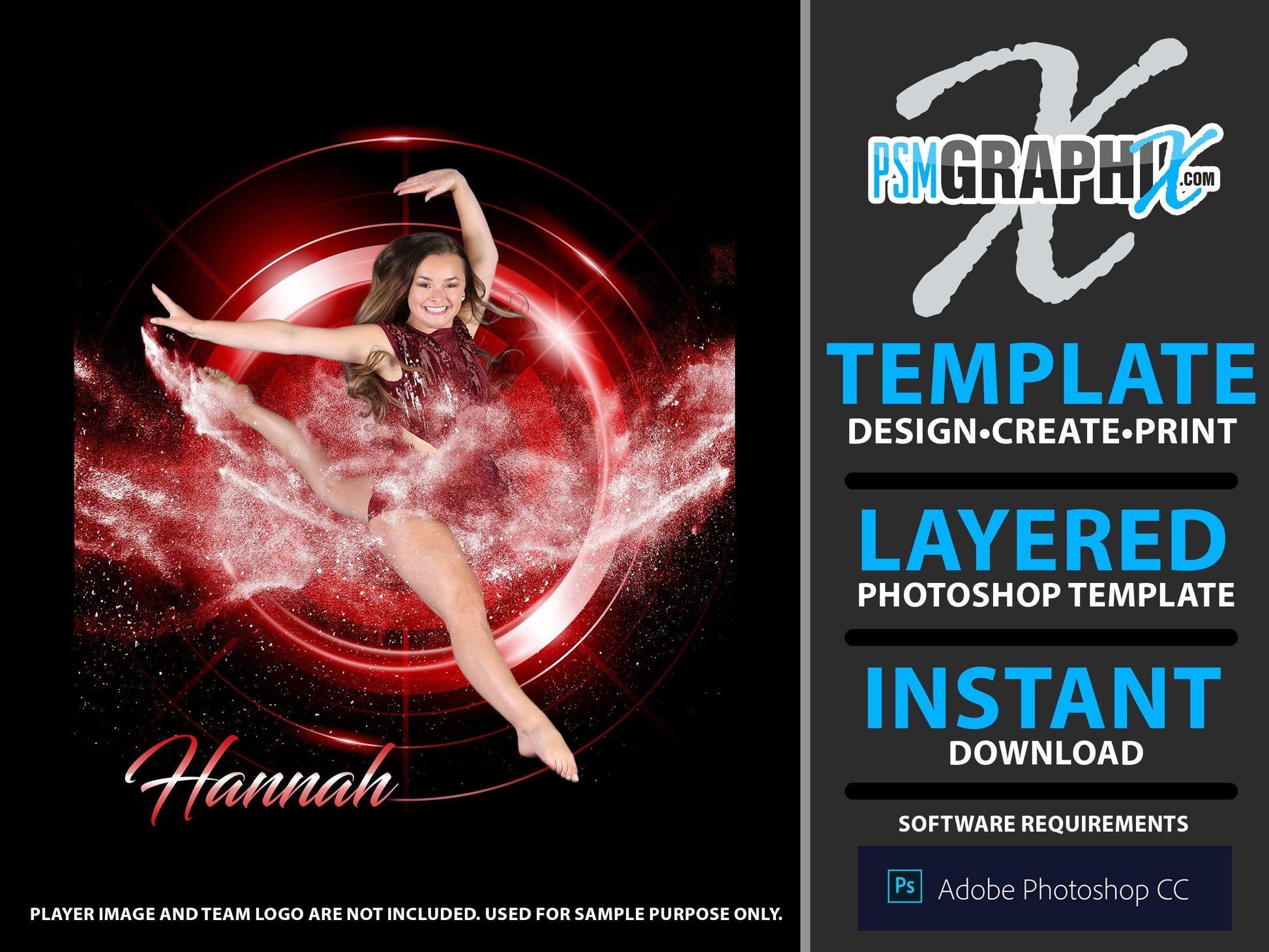 Target - Stage Series II - Vertical Photoshop Template-Photoshop Template - PSMGraphix