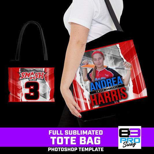RIPPED - Tote Bag Photoshop Template-Photoshop Template - PSMGraphix