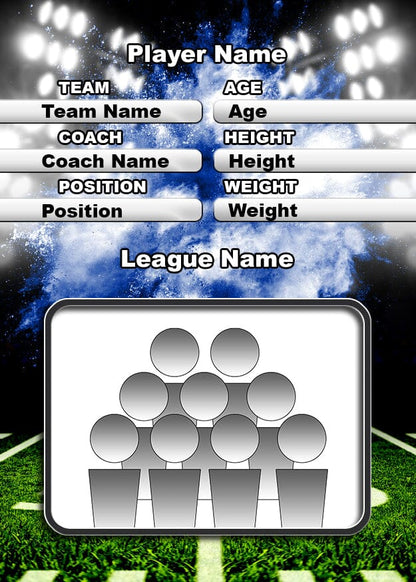 Illumination Football Traditional Team & Individual Graphics-Photoshop Template - PSMGraphix
