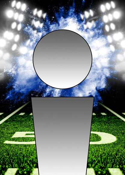 Illumination Football GreenScreen Team & Individual Graphics-Photoshop Template - PSMGraphix