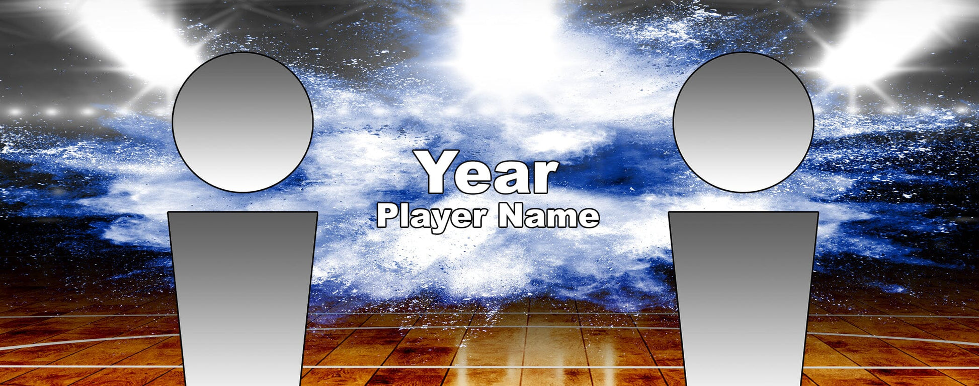 Illumination Basketball GreenScreen Team & Individual Graphics-Photoshop Template - PSMGraphix