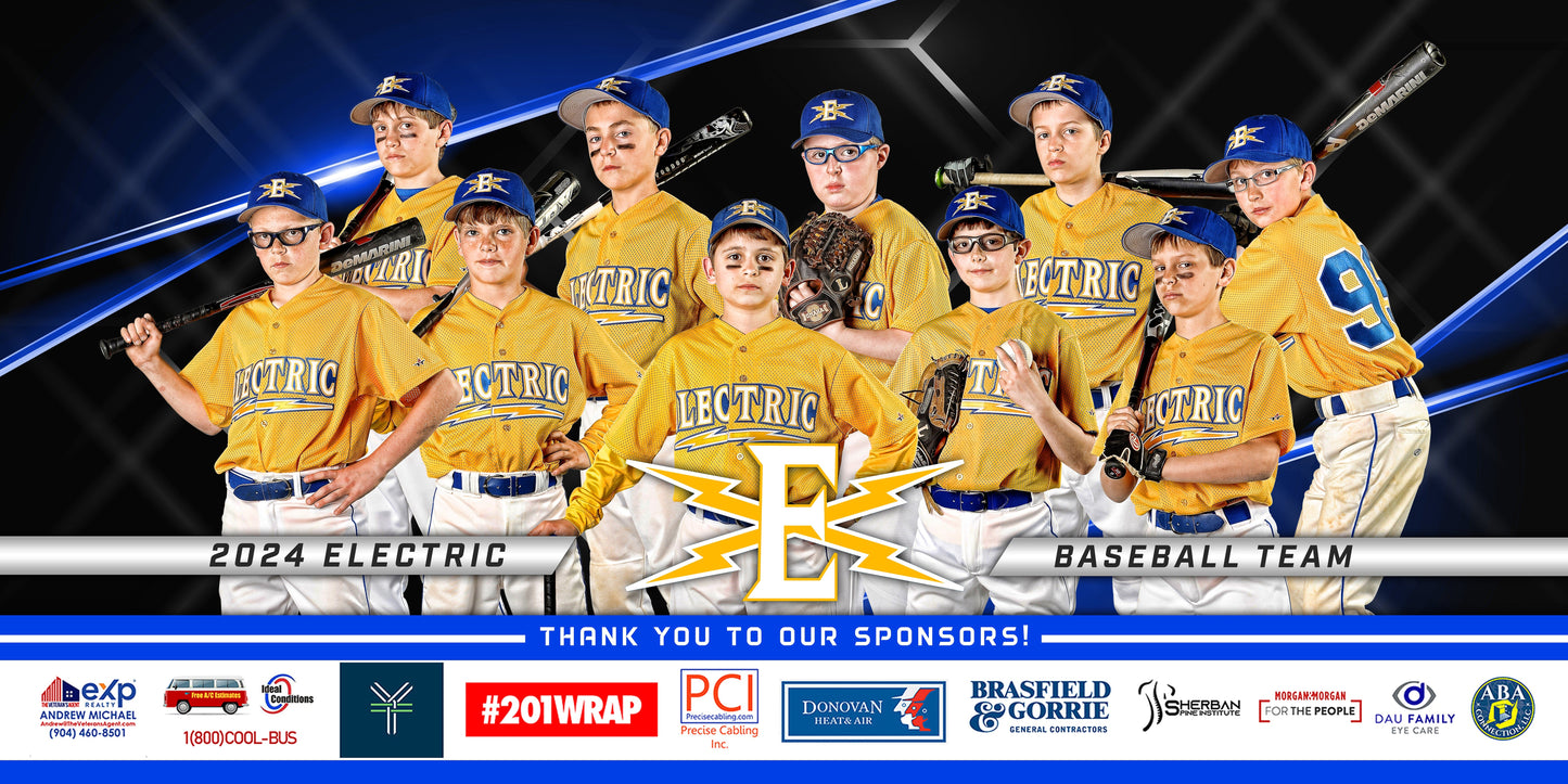 Vector - 1:2 Ratio TEAM FIELD BANNER Photoshop Template-Photoshop Template - PSMGraphix