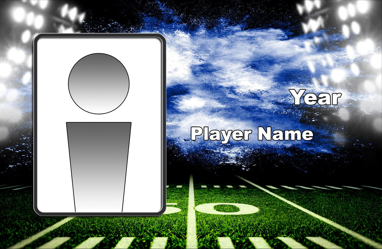 Illumination Football Traditional Team & Individual Graphics-Photoshop Template - PSMGraphix