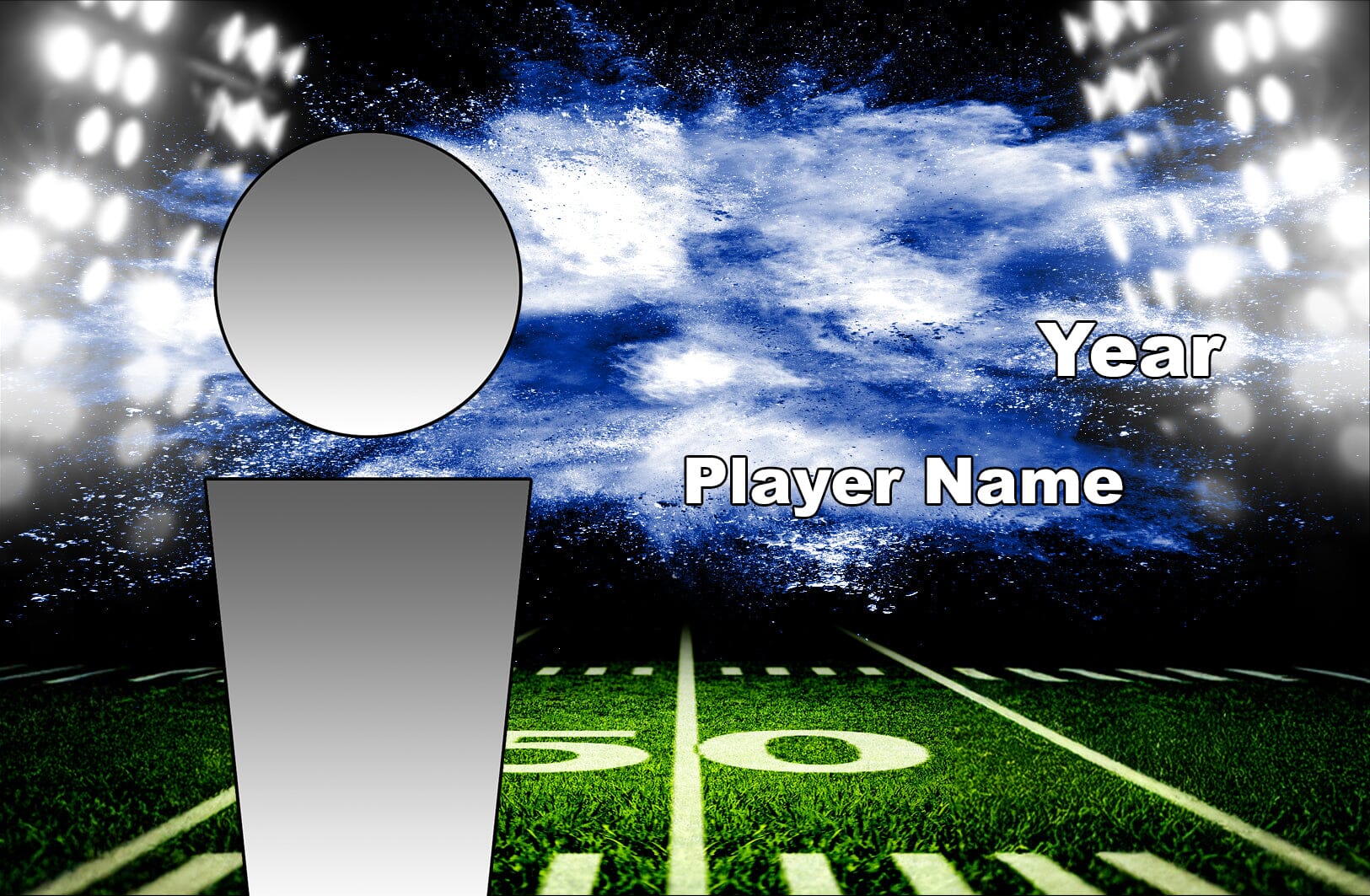 Illumination Football GreenScreen Team & Individual Graphics-Photoshop Template - PSMGraphix