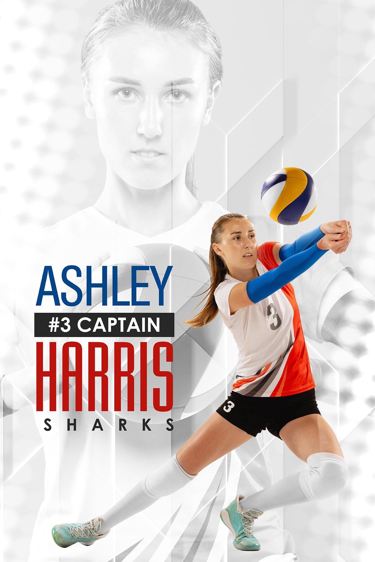 Whiteboard 2:3 Ratio Player Poster/Banner