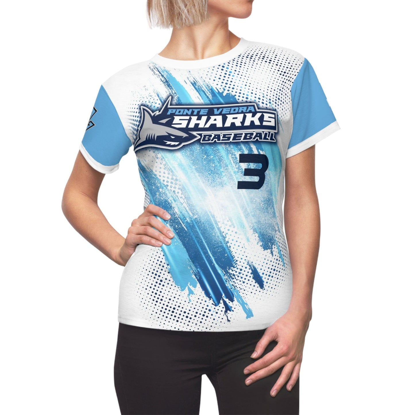 Women's Full Sublimated Sportswear Shirt - SPLASH - Multi-Sport