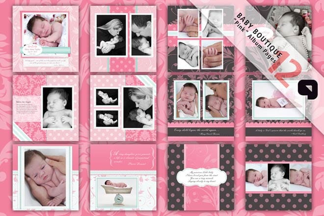 Baby Boutique - Bundle-Photoshop Template - Graphic Authority