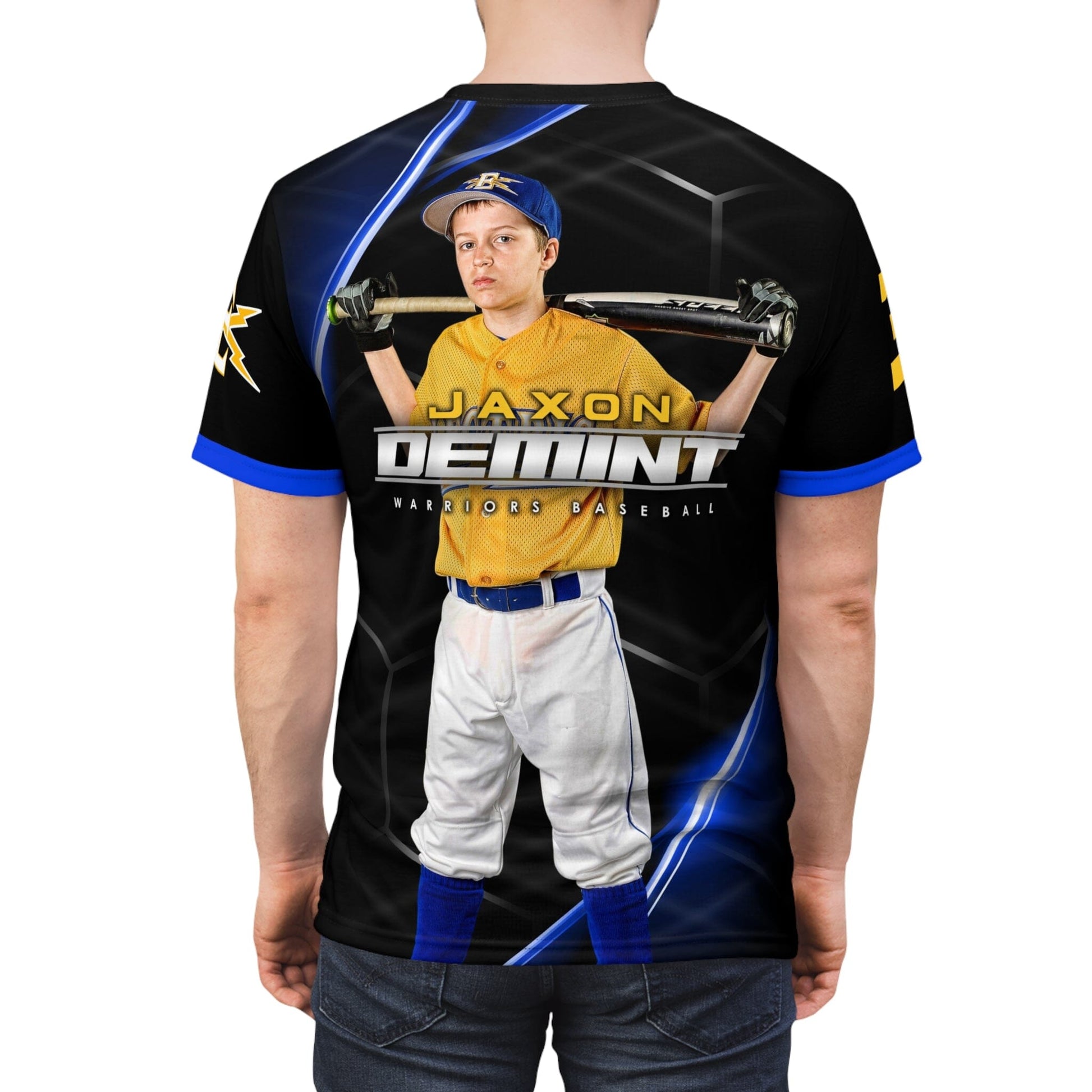 Vector - Men's Full Sublimated Sportswear Shirt-Photoshop Template - PSMGraphix