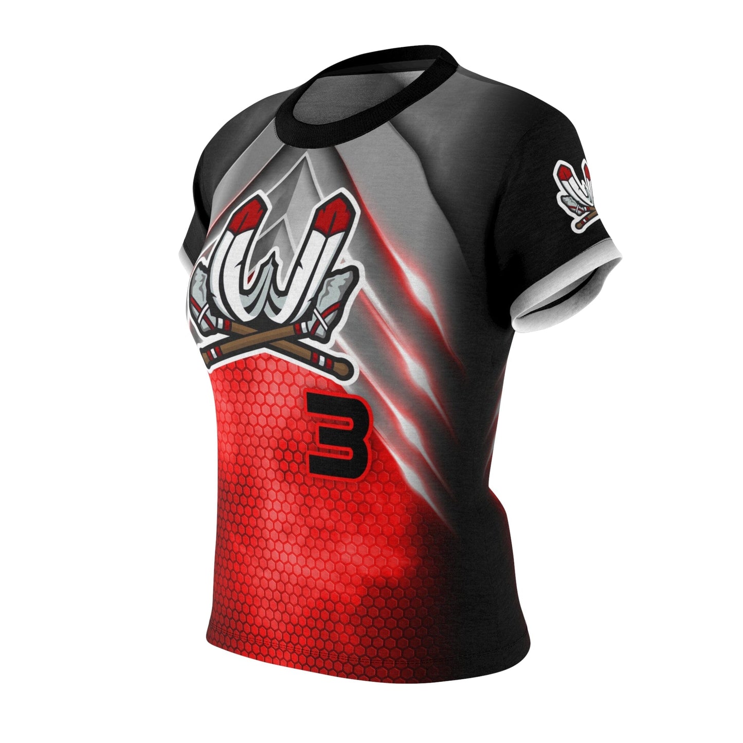 VICTORY - Women's Full Sublimated Sportswear Shirt-Photoshop Template - PSMGraphix