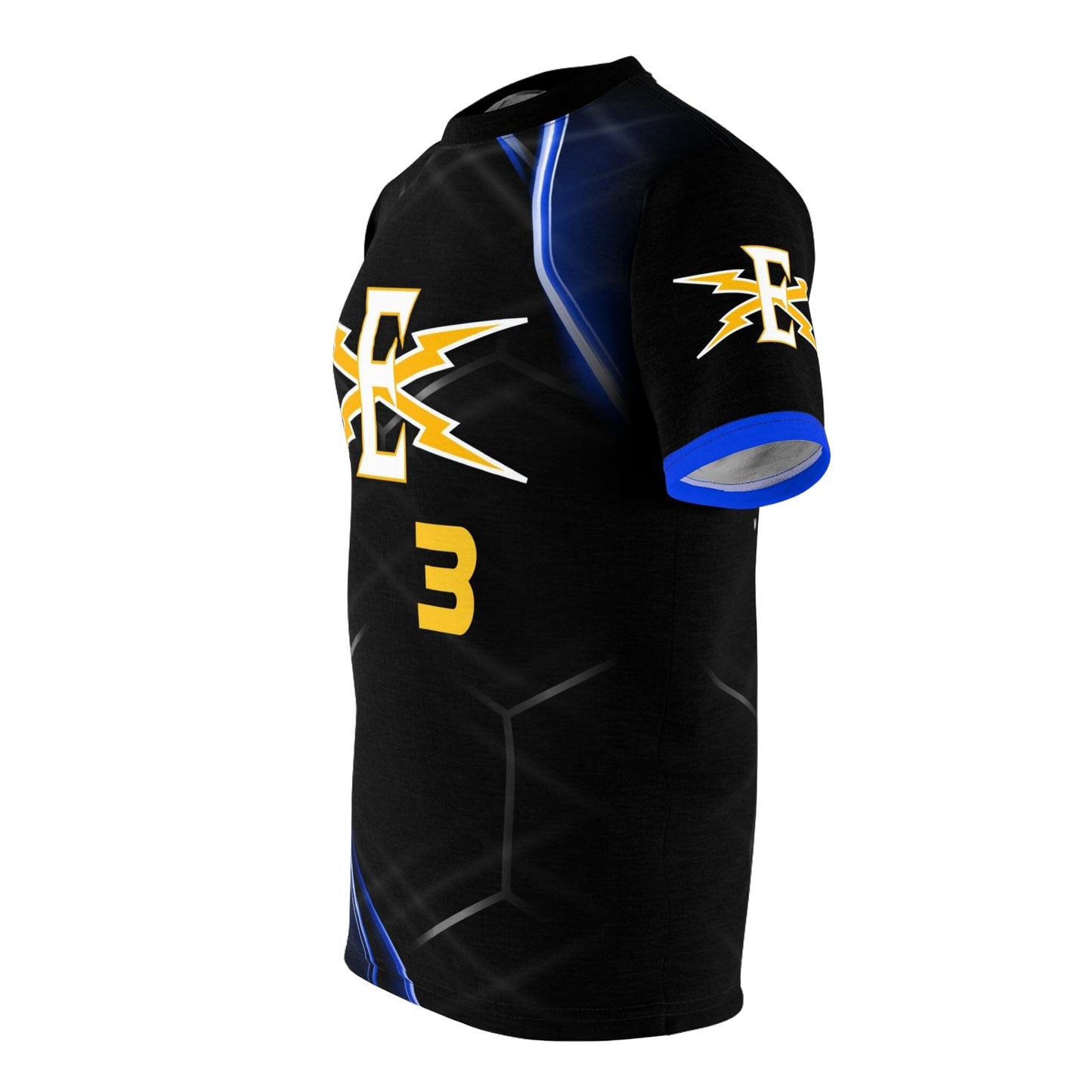 Vector - Men's Full Sublimated Sportswear Shirt-Photoshop Template - PSMGraphix