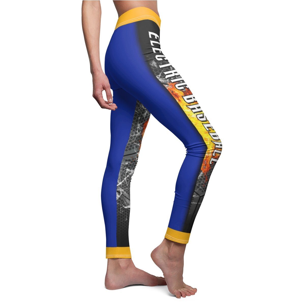 Grid Fire - V.3 - Extreme Sportswear Cut & Sew Leggings Template-Photoshop Template - Photo Solutions