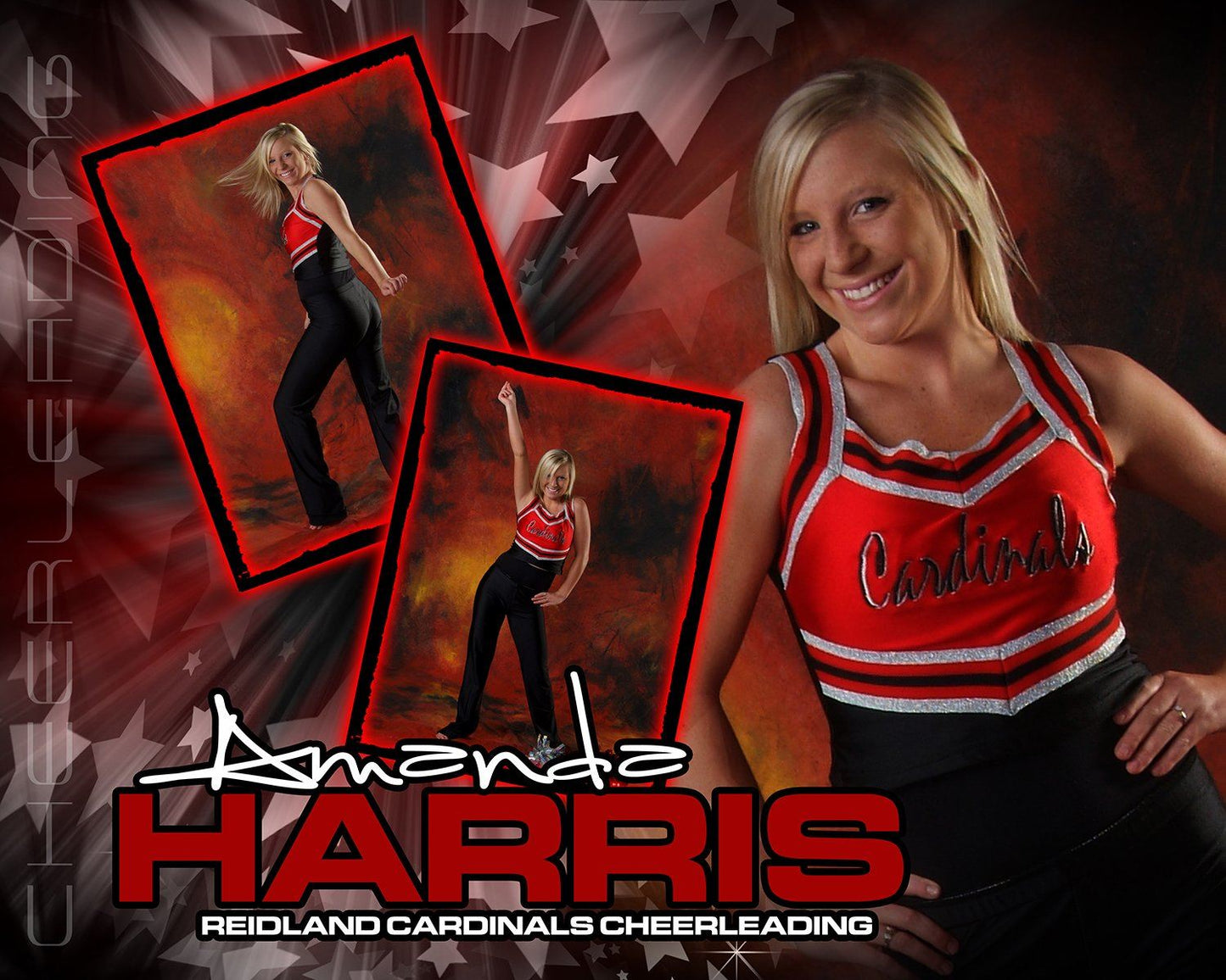 Cheerleading v.5 - Action Drop In Poster/Banner-Photoshop Template - Photo Solutions