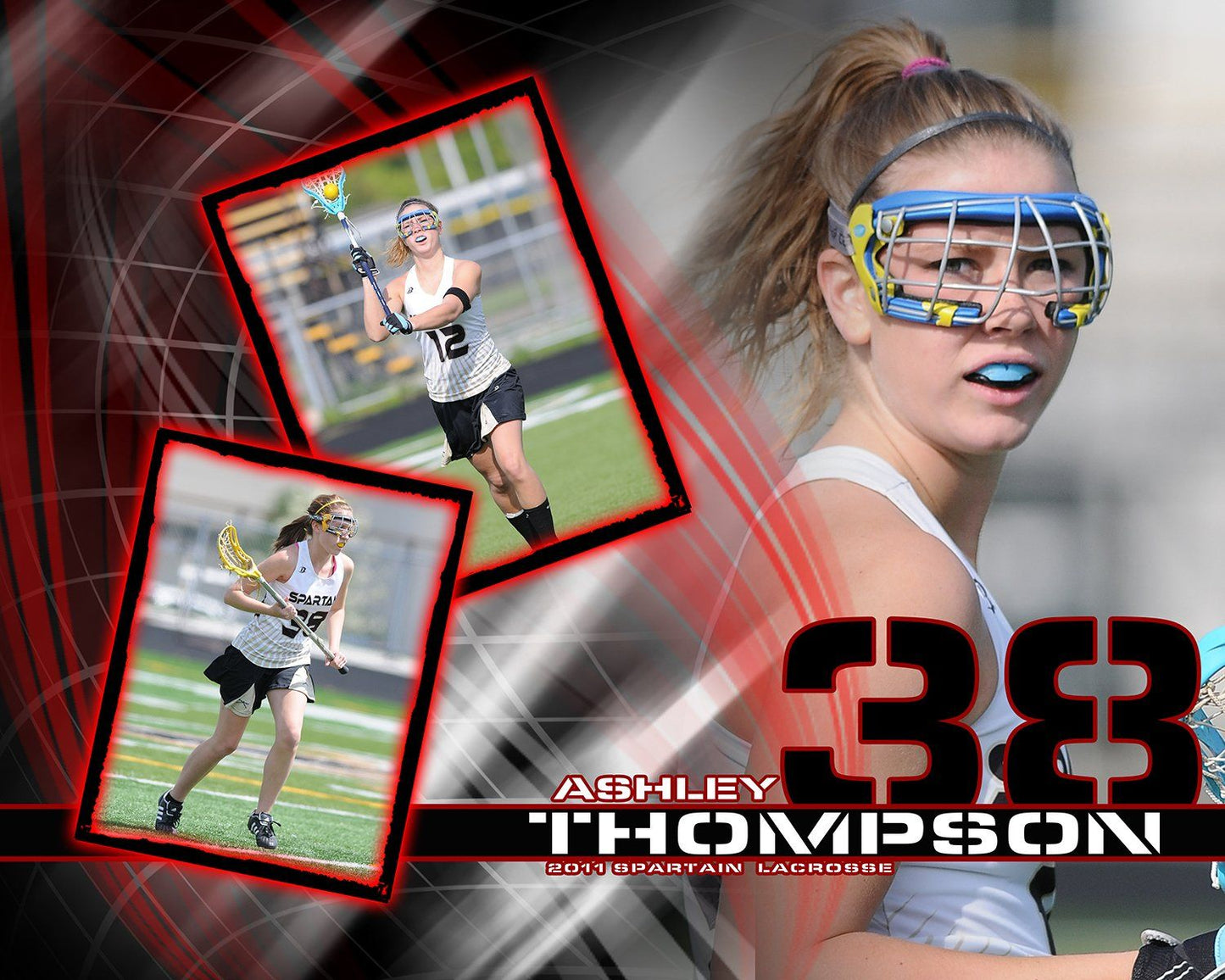 Lacrosse v.5 - Action Drop In Poster/Banner-Photoshop Template - Photo Solutions